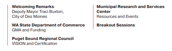 List of event participants