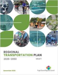 Cover of the draft Regional Transportation Plan